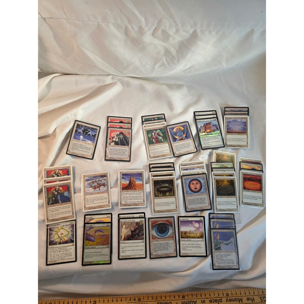 MTG White Card Lot Enchantments Sorceries Enduring Ideal Circle of Protection